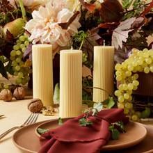 Pastel Pillar Soy-Blend Candle